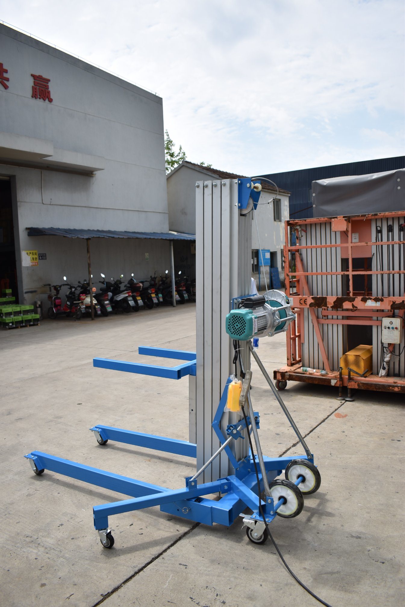 Treuil électrique en alliage d'aluminium, levage-ELGA